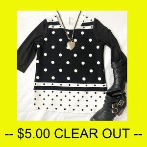 Mayuki polka dot tunic